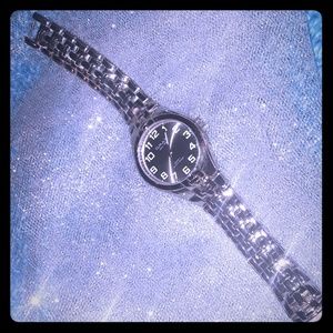 Gorgeous stainless steel silver men's watch NWOT